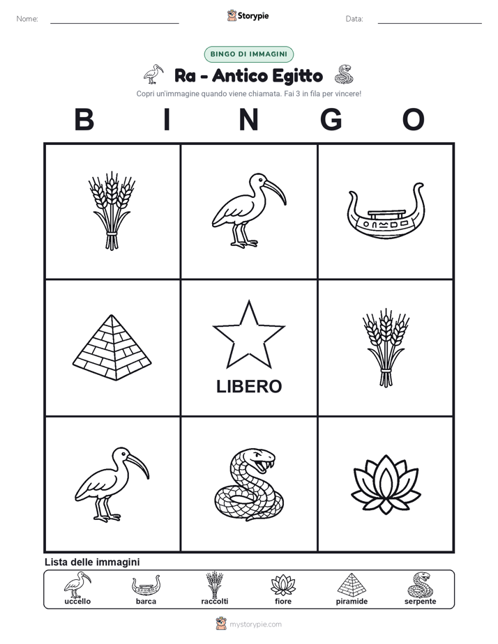 Bingo delle Immagini
