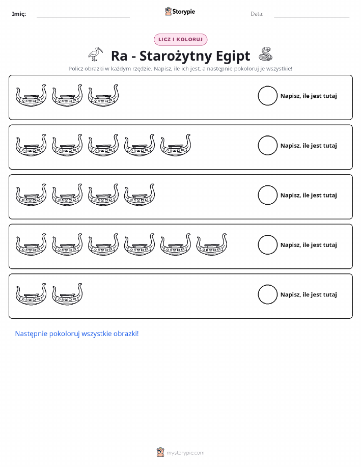 Liczenie i Kolorowanie