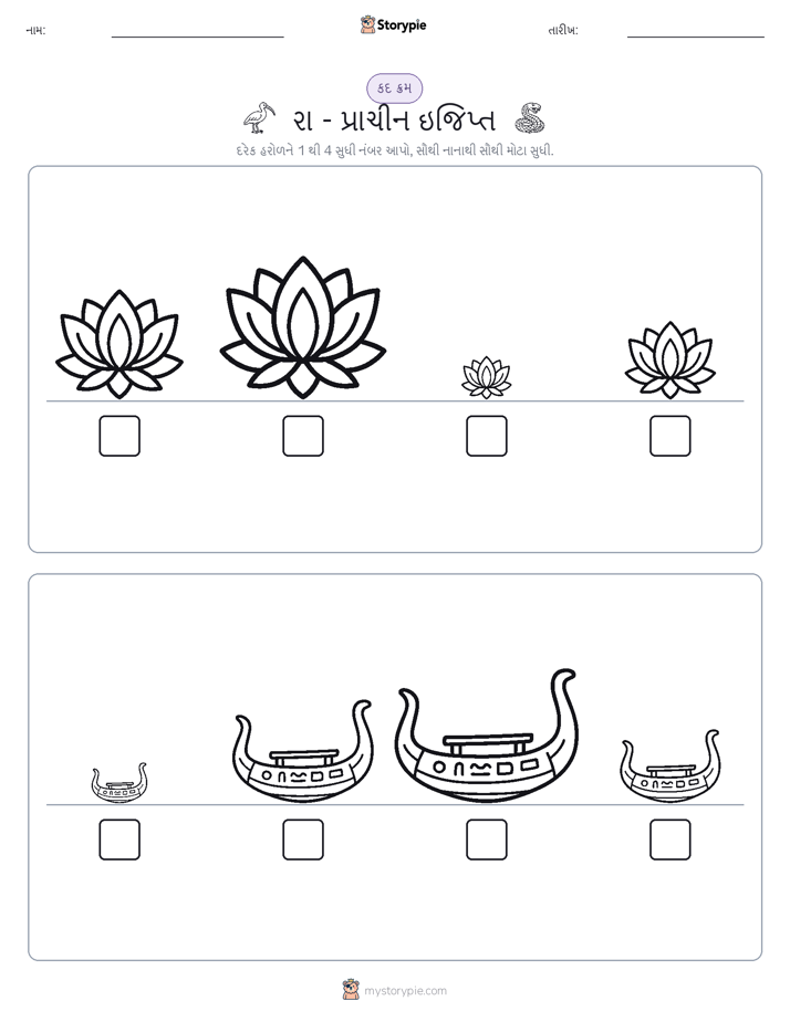 આકાર ક્રમ