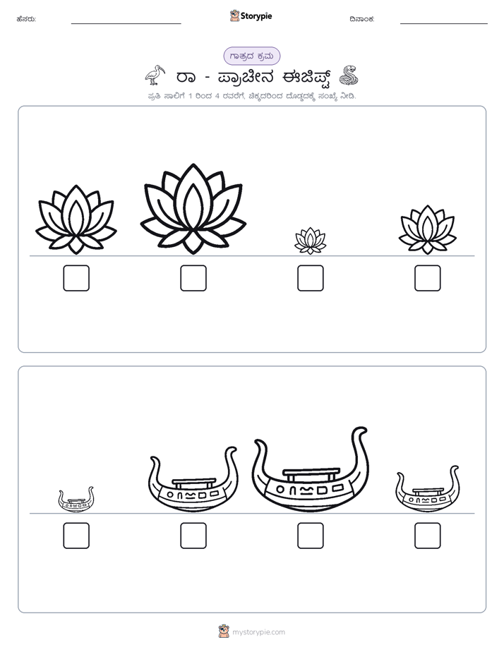 ಗಾತ್ರ ಕ್ರಮ