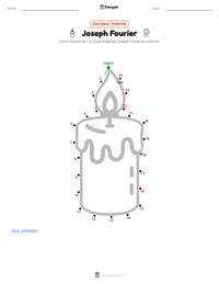 Anteprima della scheda stampabile di Joseph Fourier