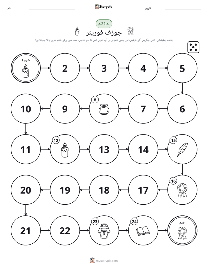 رول اور منتقل کریں کھیل
