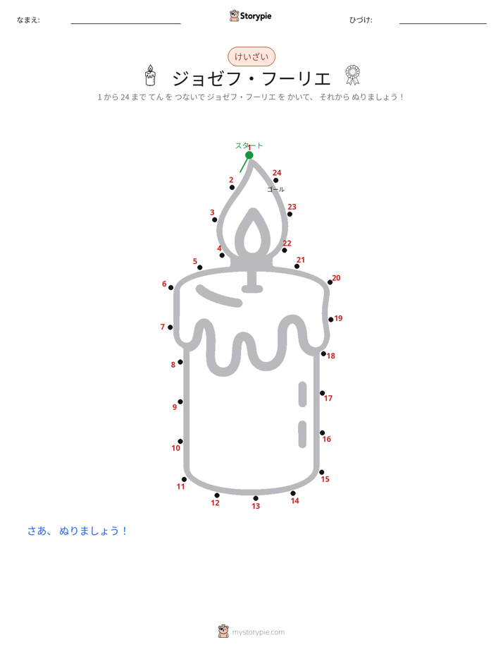 点つなぎ