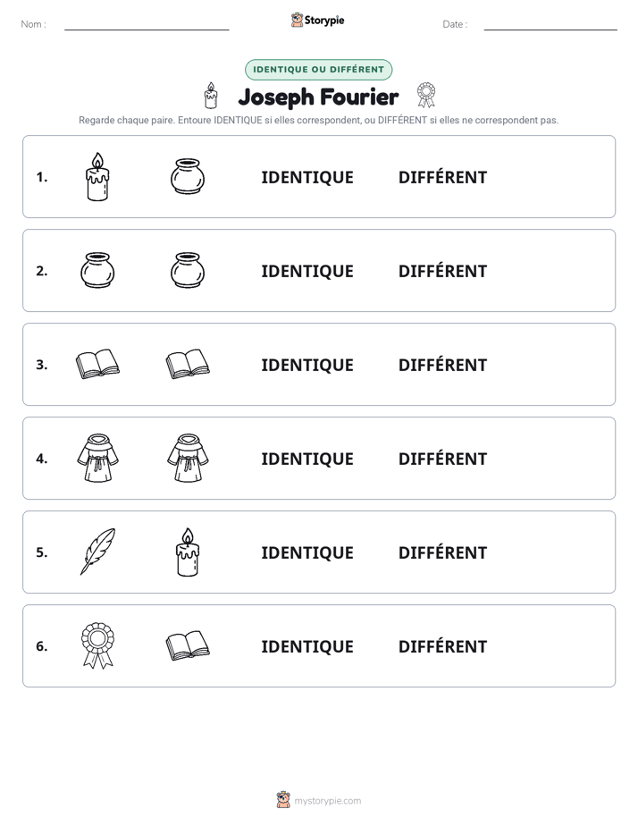 Identique ou Différent