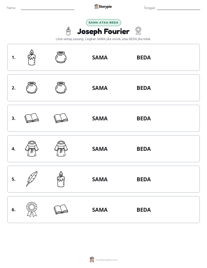 Sama atau Berbeda