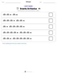Svante Arrhenius printable worksheet preview