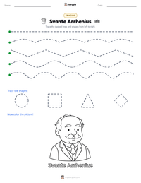 Svante Arrhenius printable worksheet preview