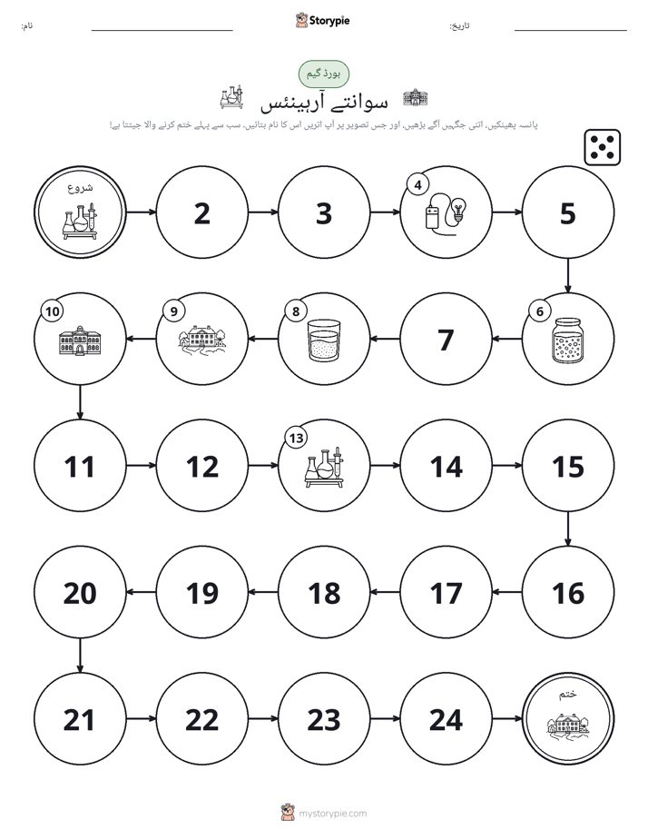 رول اور منتقل کریں کھیل