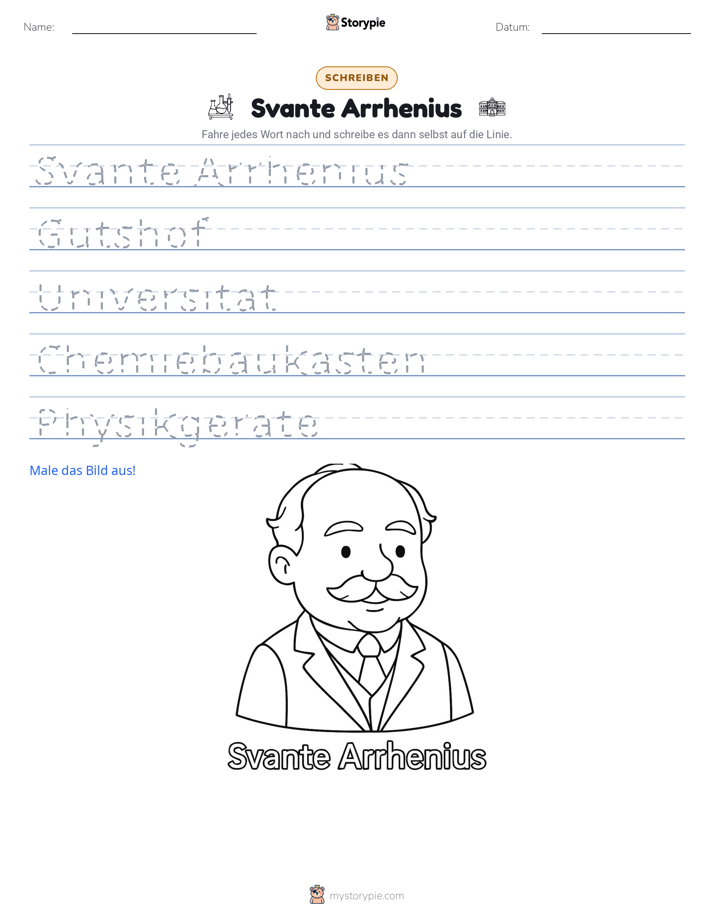 Schreibübung
