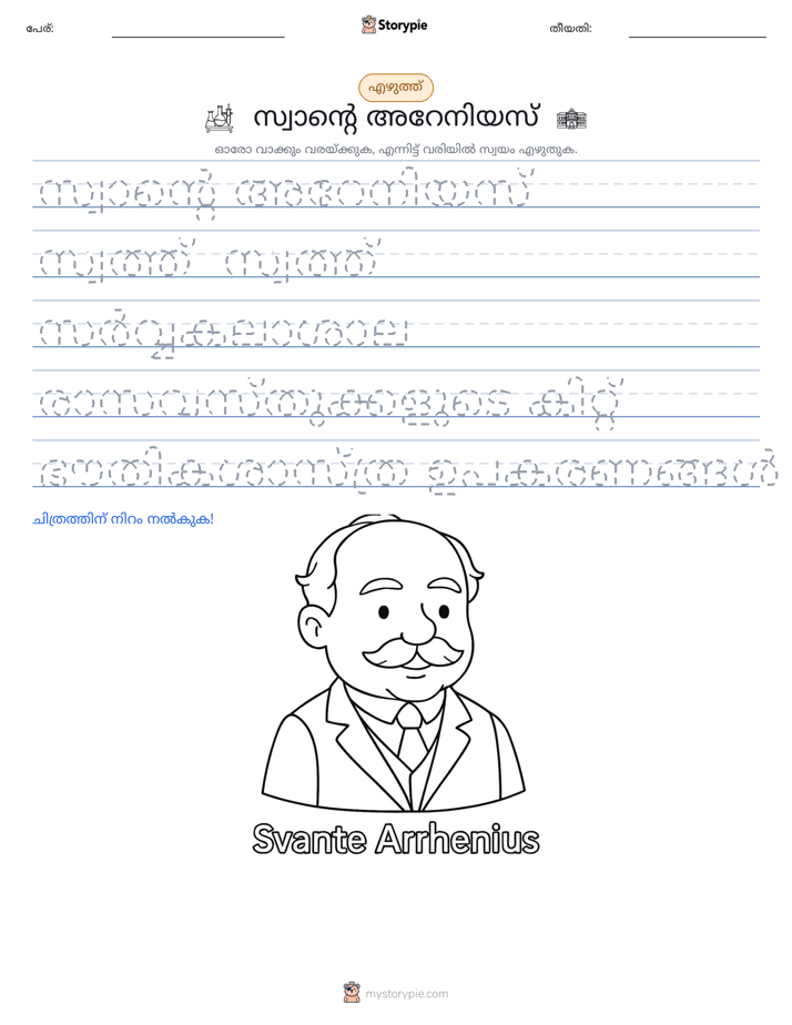 എഴുത്ത് പരിശീലനം
