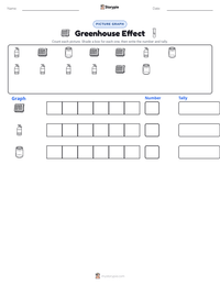 Greenhouse Effect printable worksheet preview