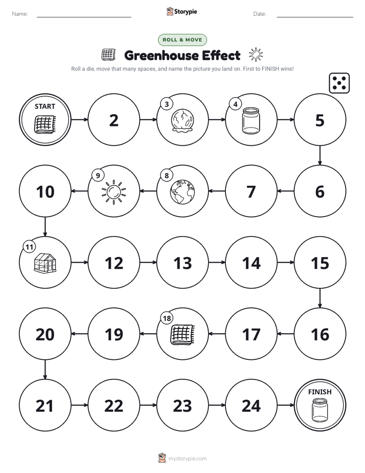 Roll & Move Game