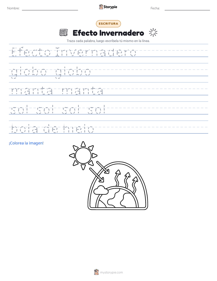 Práctica de Escritura