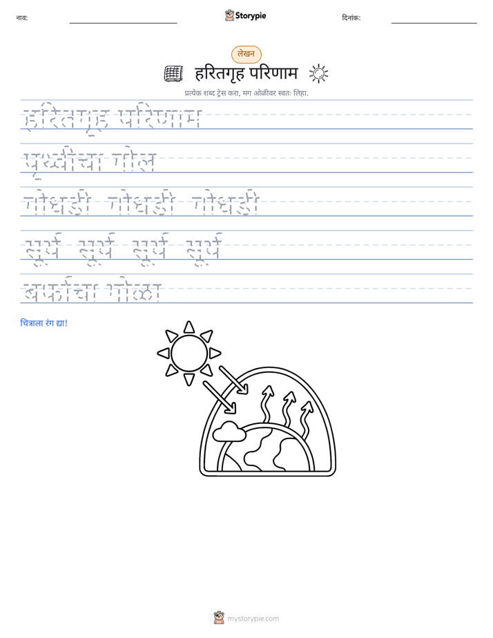 लेखन सराव