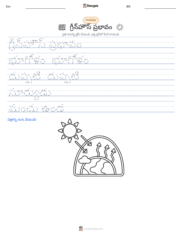 రాయడం సాధన