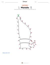 Pharaohs printable worksheet preview