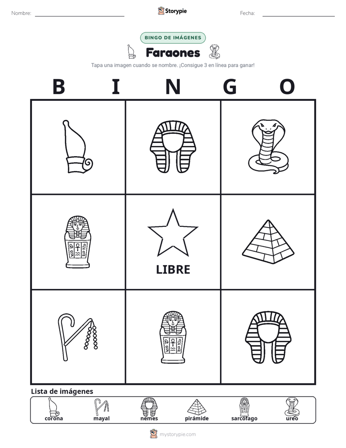 Bingo de Imágenes