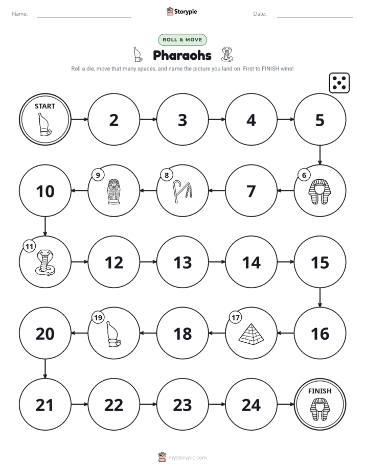 Roll & Move Game