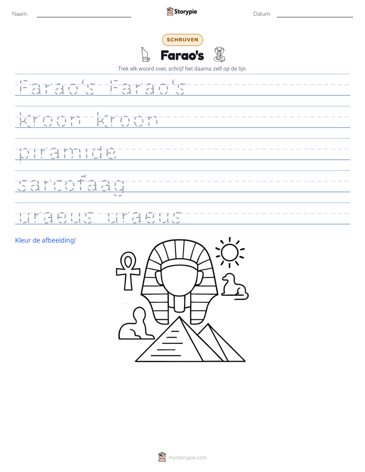 Schrijf Oefening
