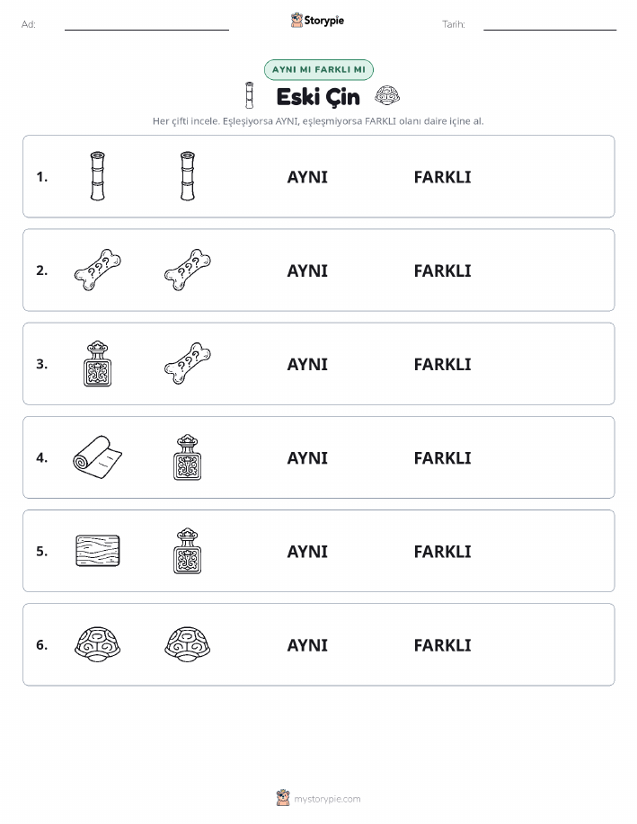Aynı mı Farklı mı