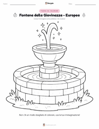 Anteprima della scheda stampabile di Fonte della Giovinezza - Europea