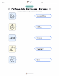 Anteprima della scheda stampabile di Fonte della Giovinezza - Europea
