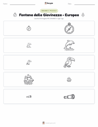Anteprima della scheda stampabile di Fonte della Giovinezza - Europea
