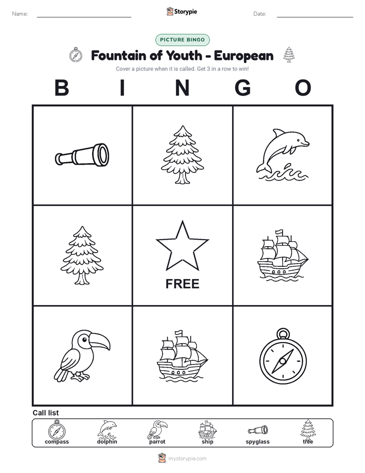 Picture Bingo