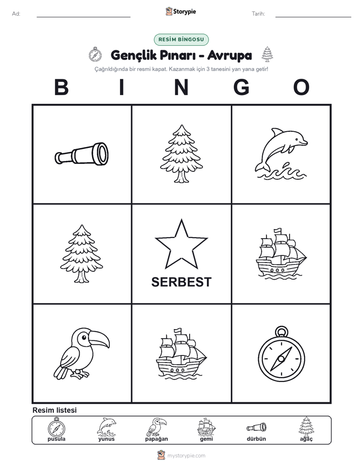 Resim Bingo