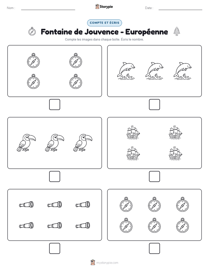 Compter & Écrire