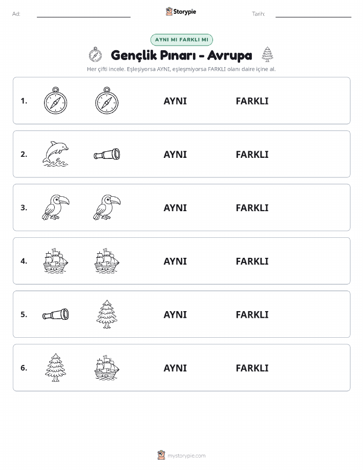 Aynı mı Farklı mı