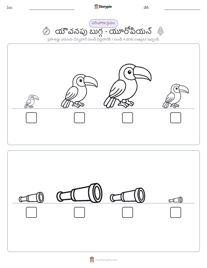 పరిమాణం క్రమం