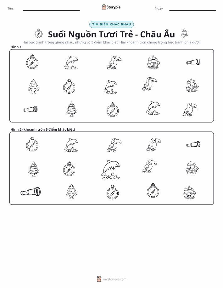 Tìm Sự Khác Biệt