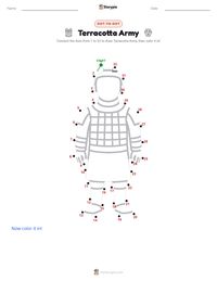 Terracotta Army printable worksheet preview