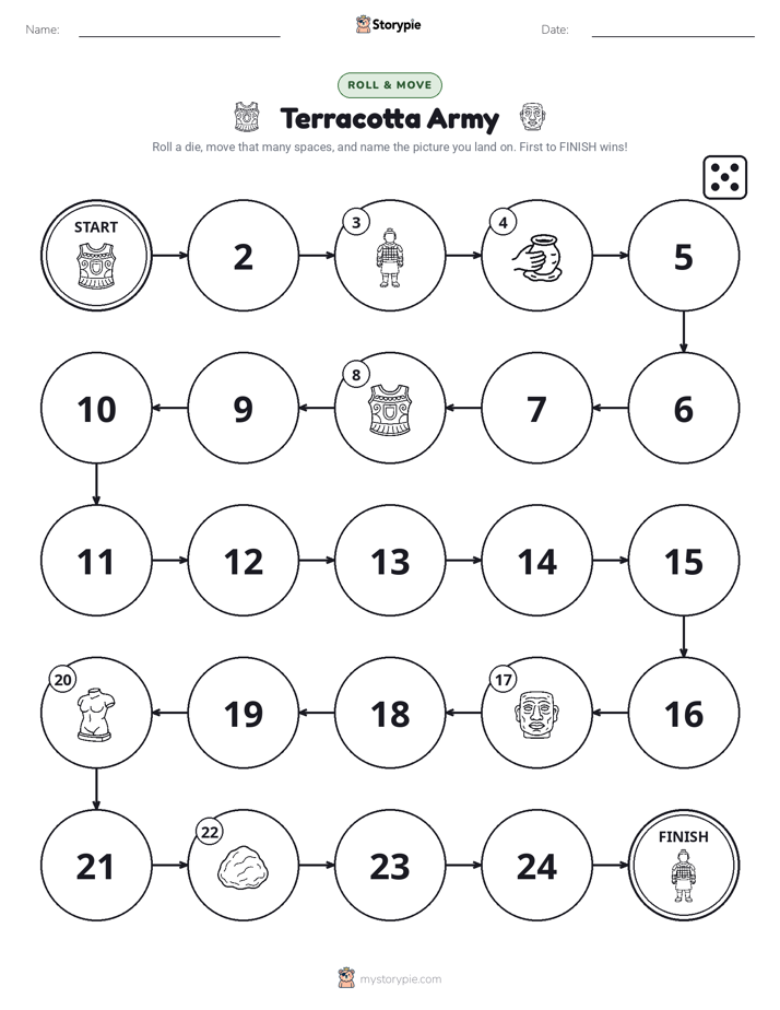 Roll & Move Game