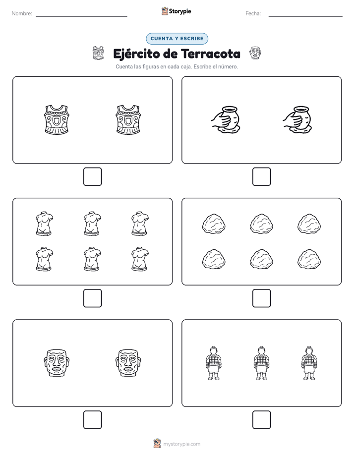Cuenta y Escribe