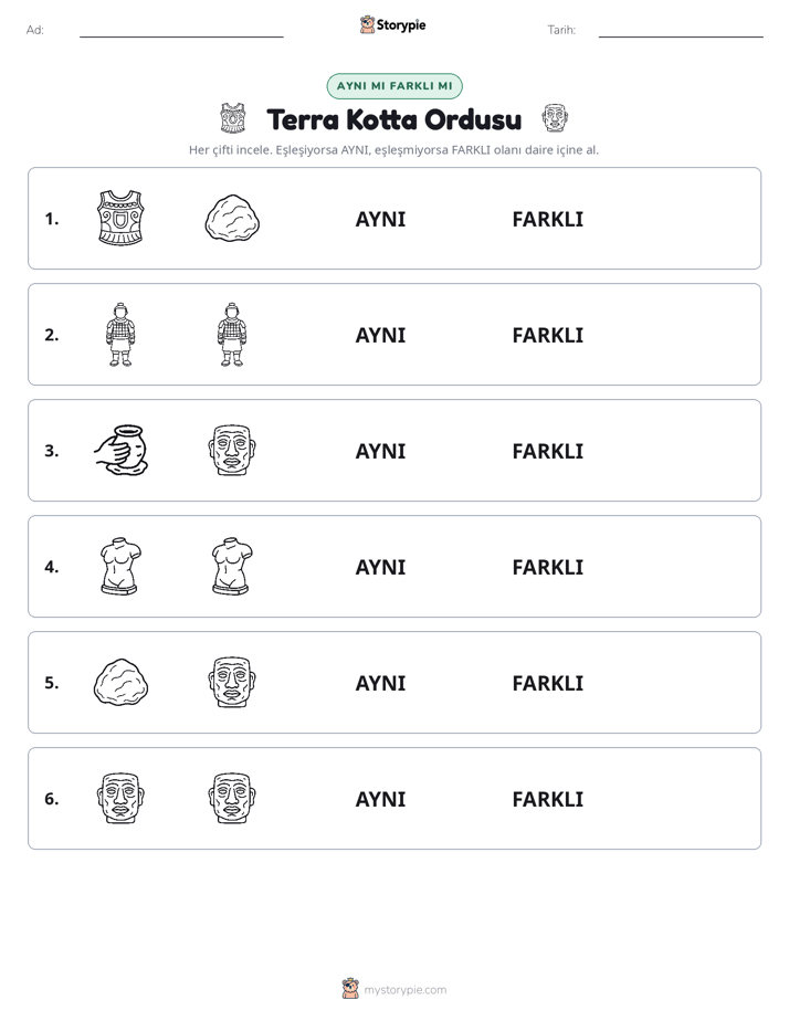 Aynı mı Farklı mı