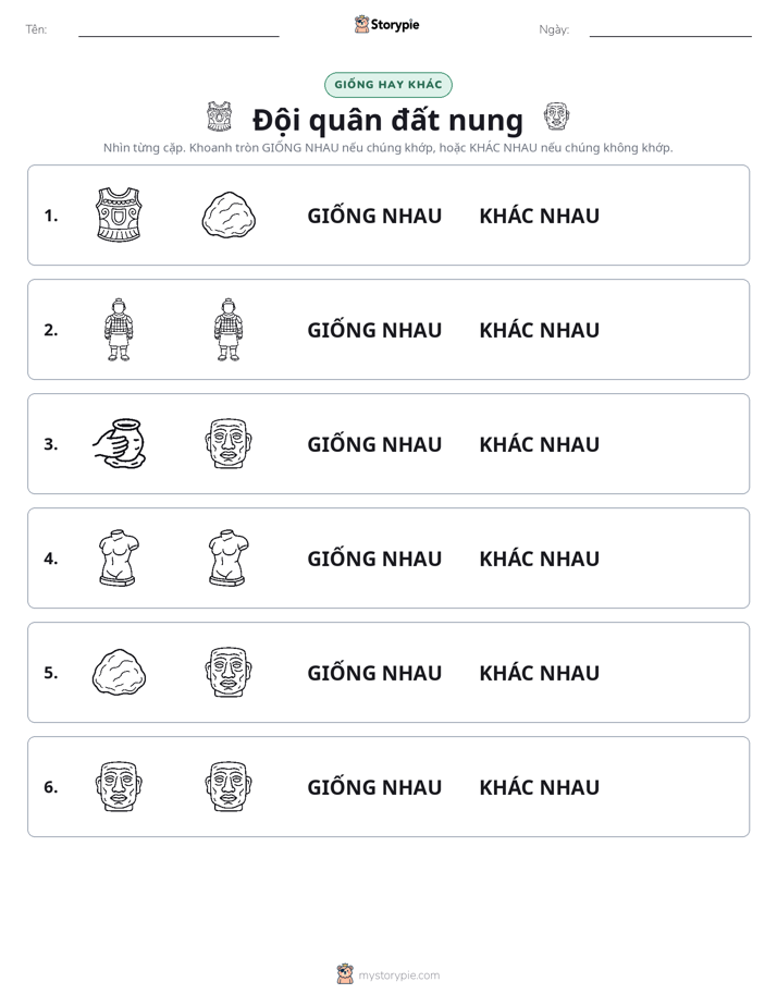 Giống Hay Khác