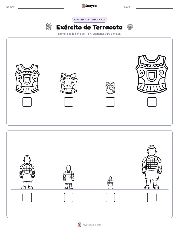 Ordem de Tamanho