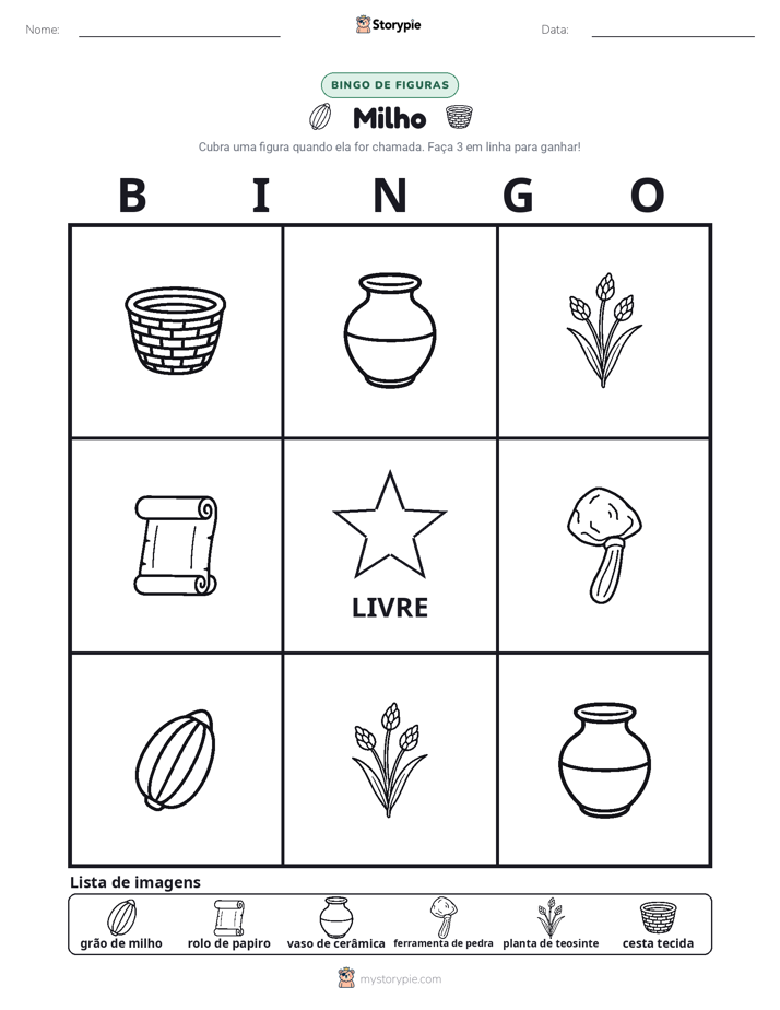 Bingo de Imagens