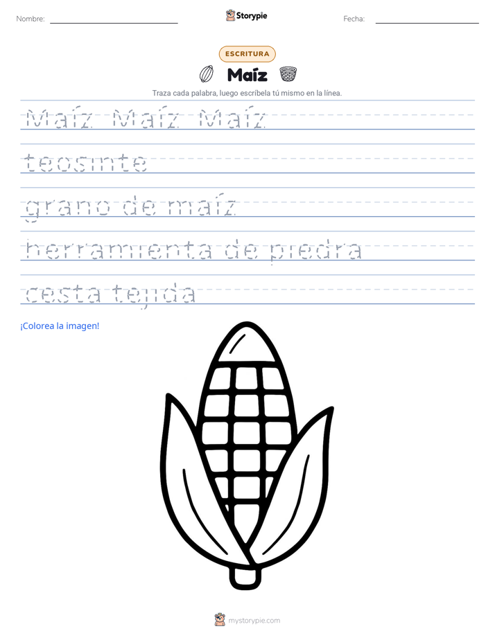 Práctica de Escritura