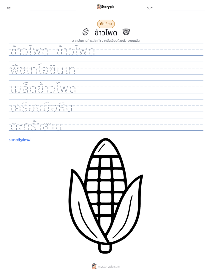 การฝึกเขียน