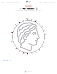 Pax Romana printable worksheet preview