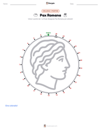 Anteprima della scheda stampabile di Pax Romana