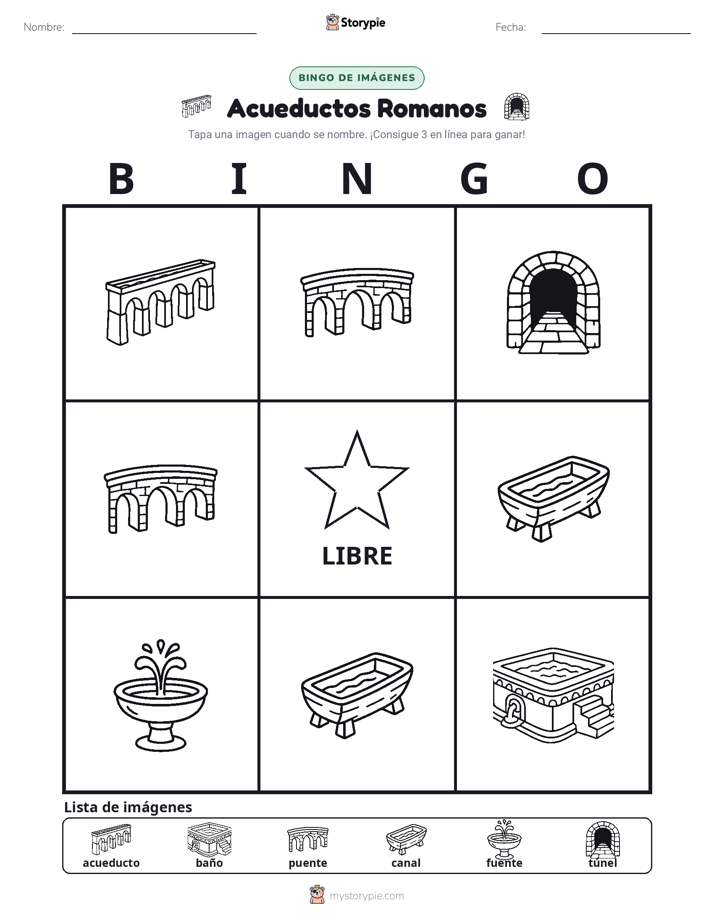 Bingo de Imágenes