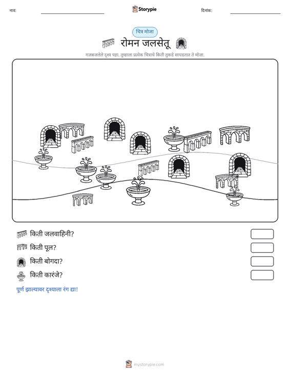 गणना दृश्य