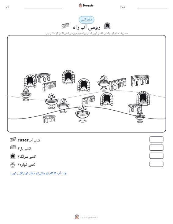گنتی کا منظر