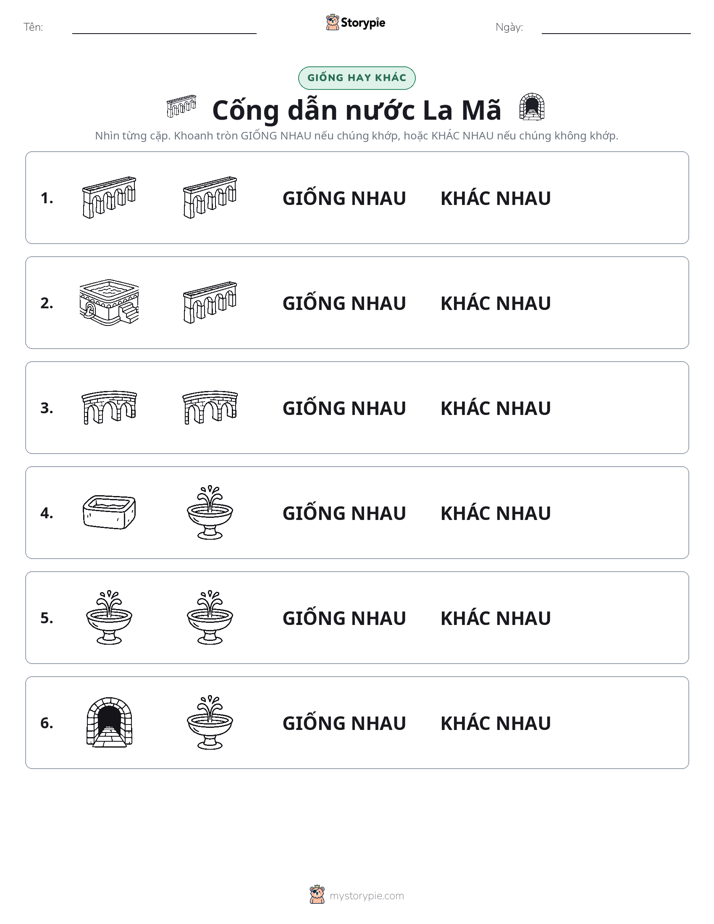 Giống Hay Khác