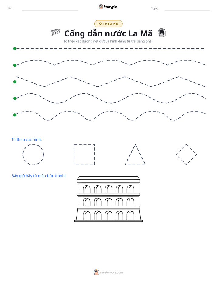 Vẽ Theo Đường