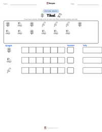 Tikal printable worksheet preview